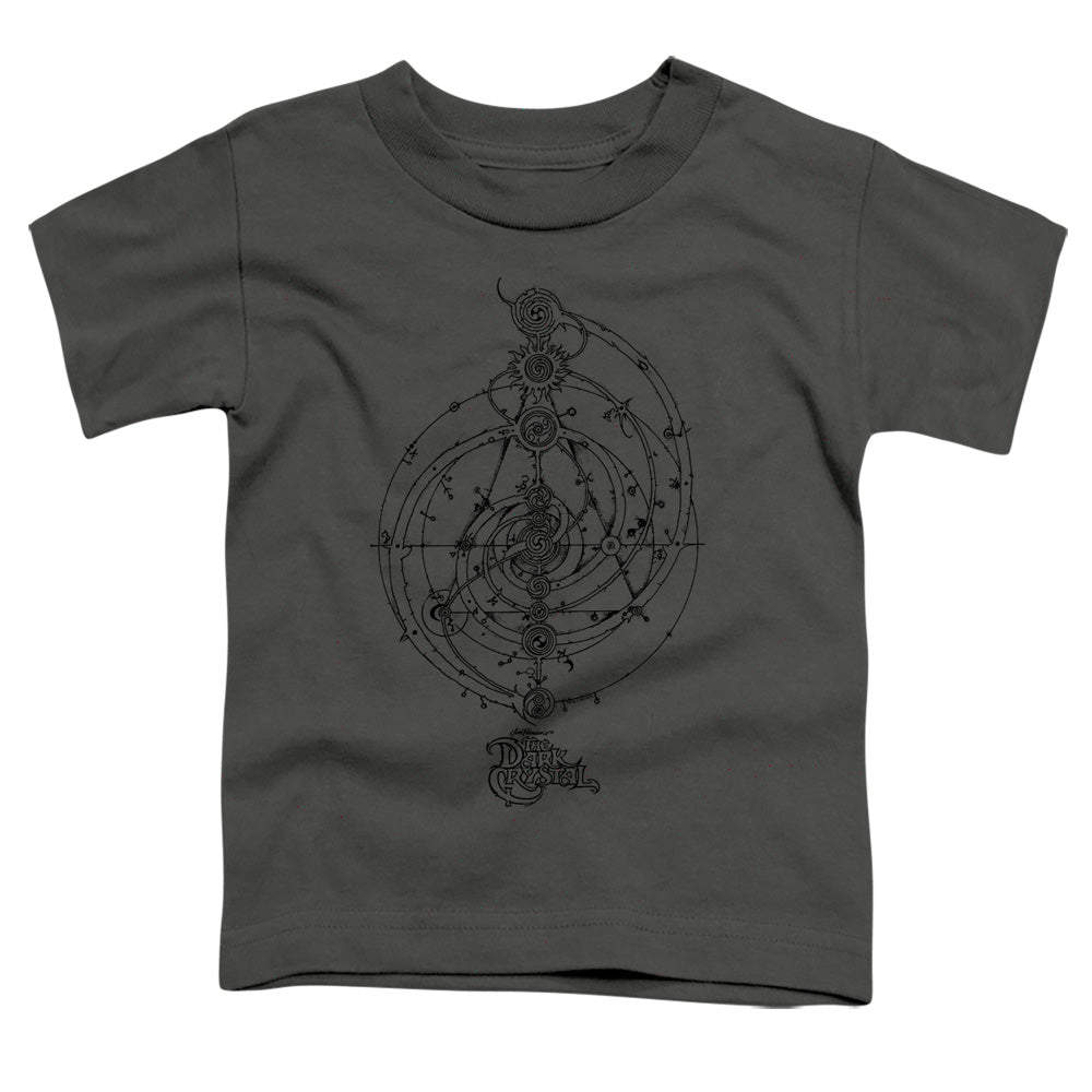 The Dark Crystal Dream Spiral Toddler Kids Youth T Shirt Charcoal