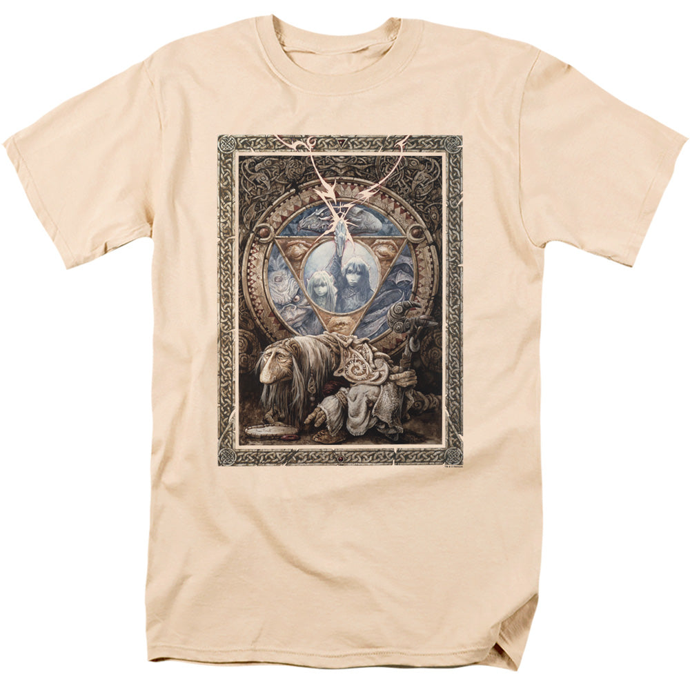 The Dark Crystal Ornate Poster Mens T Shirt Cream