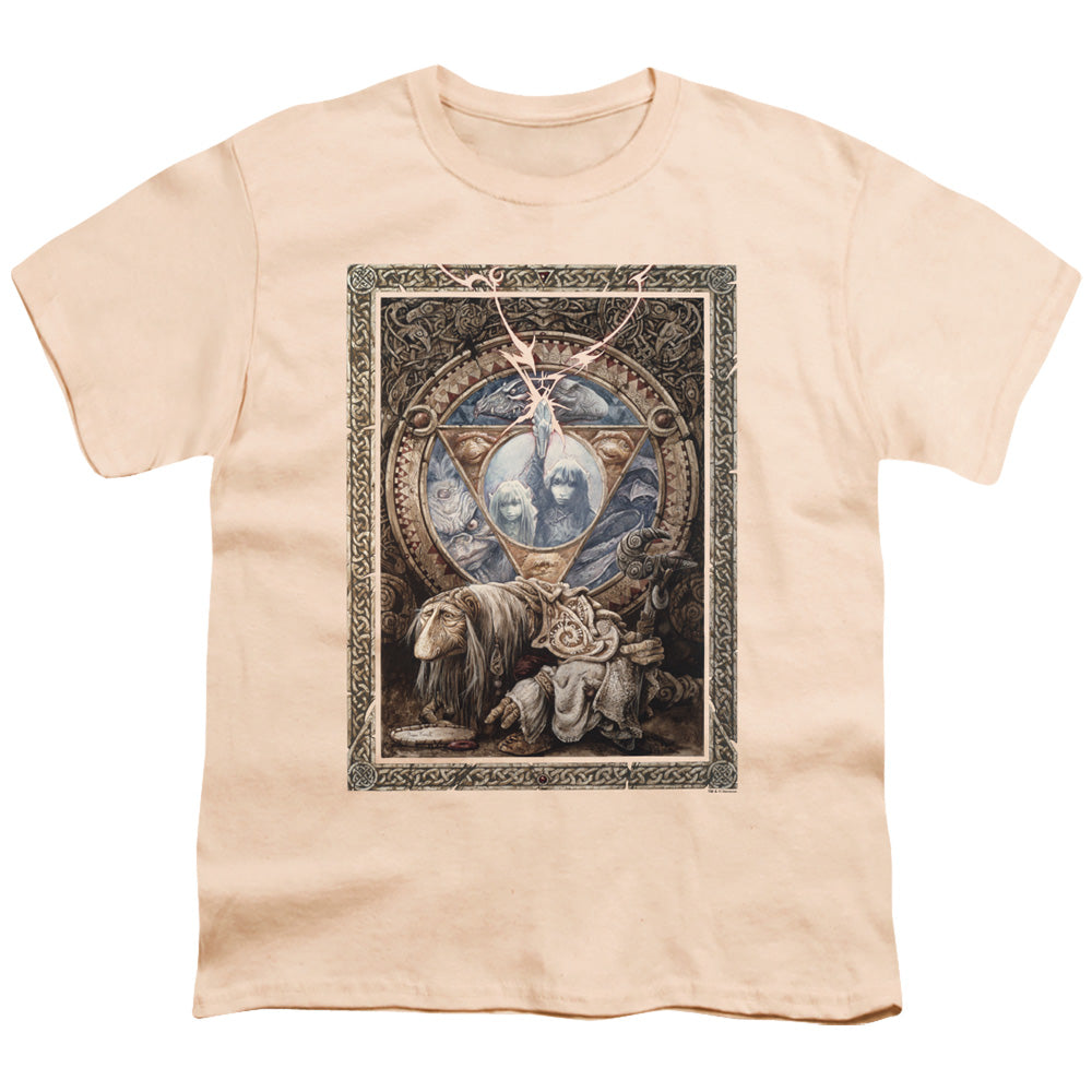 The Dark Crystal Ornate Poster Kids Youth T Shirt Cream