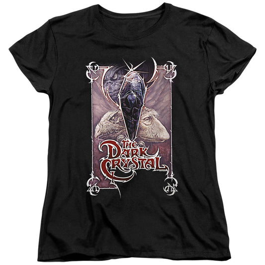 The Dark Crystal Wicked Poster Womens T Shirt Black