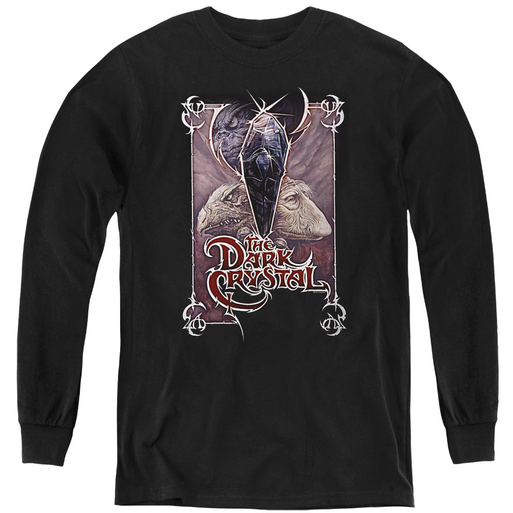 The Dark Crystal Wicked Poster Long Sleeve Kids Youth T Shirt Black