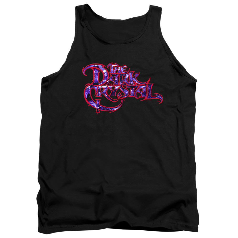 The Dark Crystal Collage Logo Mens Tank Top Shirt Black