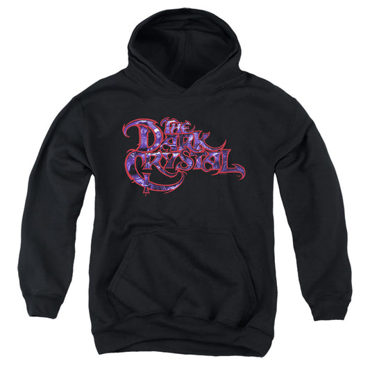 Dark Crystal Collage Logo Kids Youth Hoodie Black Officially Licensed