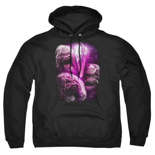 Dark Crystal Howling Mens Hoodie Black Officially Licensed