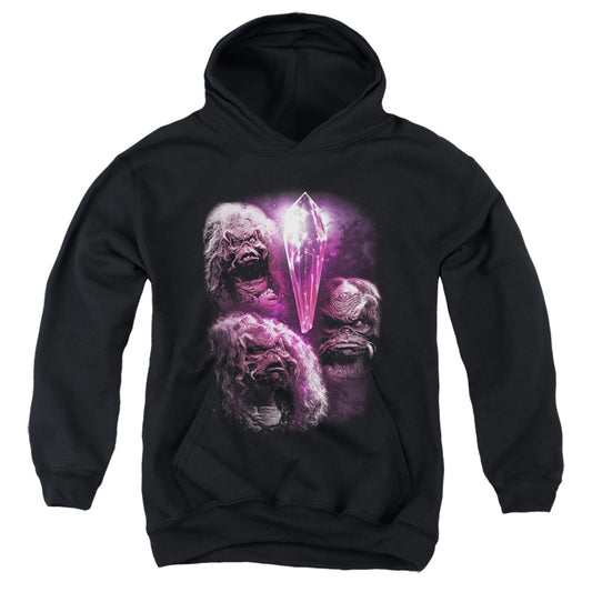 Dark Crystal Howling Kids Youth Hoodie Black Officially Licensed