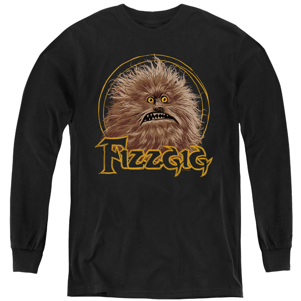 The Dark Crystal Fizzgig Long Sleeve Kids Youth T Shirt Black