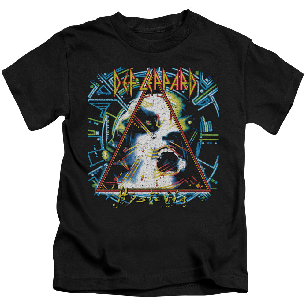 Def Leppard Hysteria Juvenile Kids Youth T Shirt Black