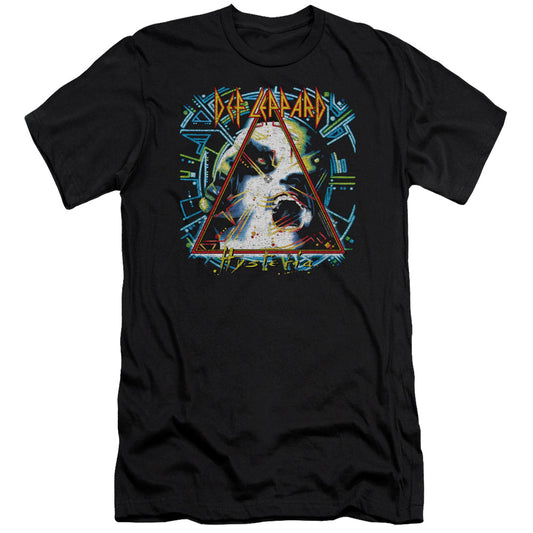 Def Leppard Hysteria Premium Bella Canvas Slim Fit Mens T Shirt Black