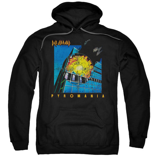 Def Leppard Pyromania Mens Hoodie Black