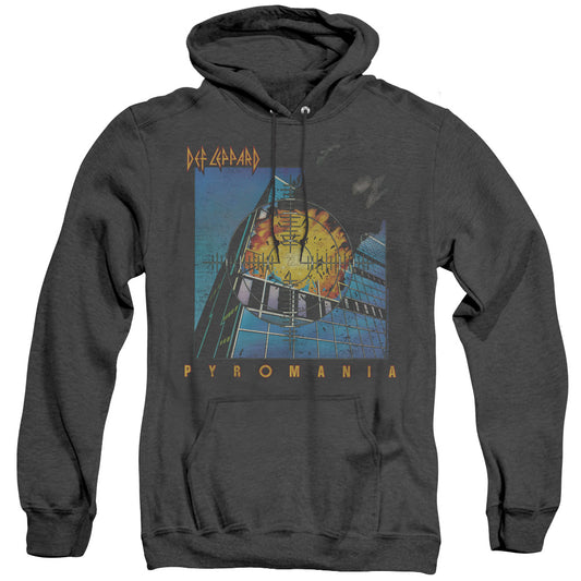 Def Leppard Pyromania Heather Mens Hoodie Black