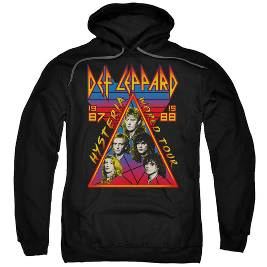 Def Leppard Hysteria Tour Mens Hoodie Black