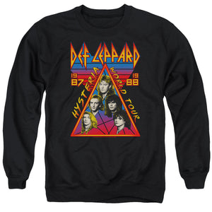 Def Leppard Hysteria Tour Mens Crewneck Sweatshirt Black