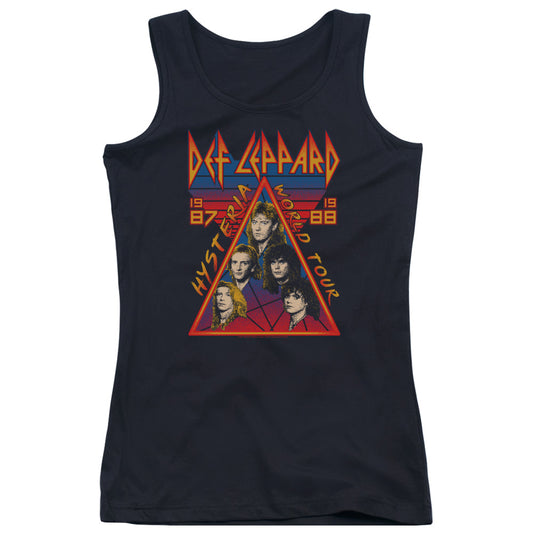 Def Leppard Hysteria Tour Womens Tank Top Shirt Black