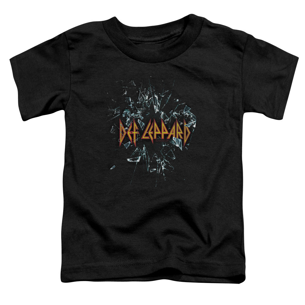 Def Leppard Broken Glass Toddler Kids Youth T Shirt Black