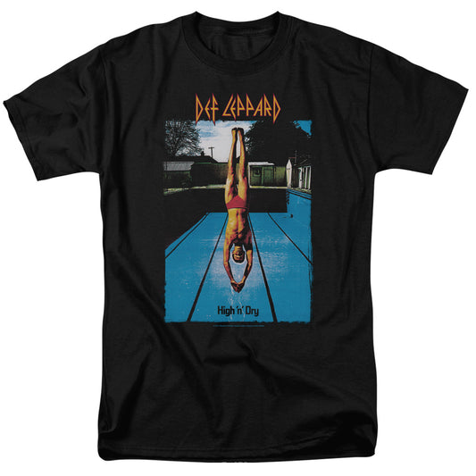 Def Leppard High N Dry Mens T Shirt Black