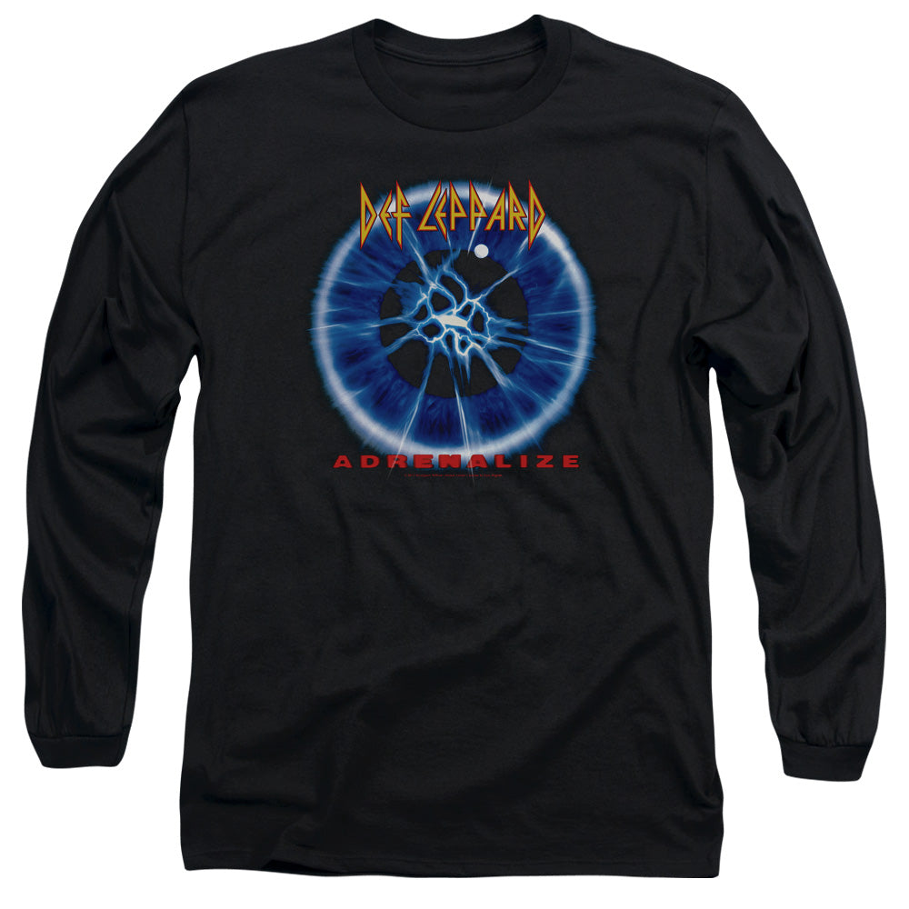 Def Leppard Adrenalize Mens Long Sleeve Shirt Black