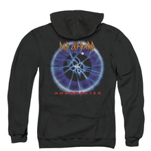 Load image into Gallery viewer, Def Leppard Adrenalize Back Print Zipper Mens Hoodie Black