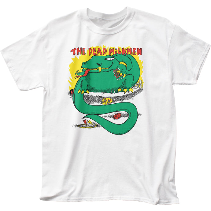 The Dead Milkmen Big Lizard In My Backyard Mens T Shirt White