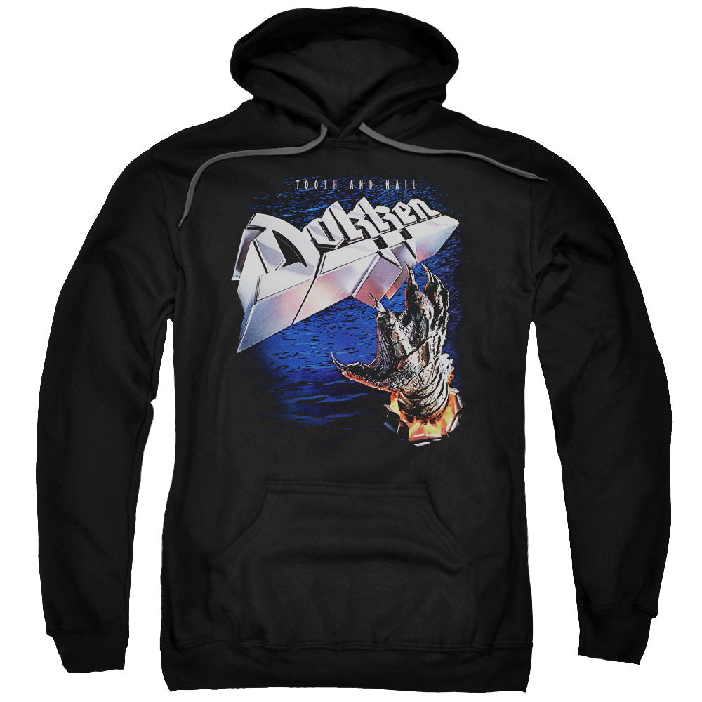 Dokken Tooth and Nail Mens Hoodie Black