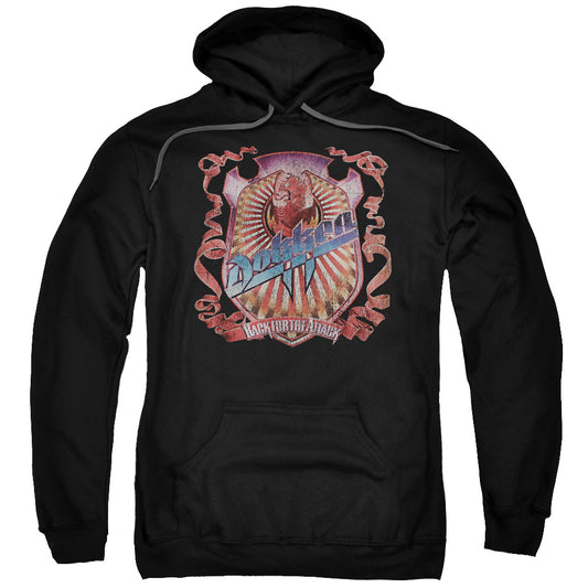 Dokken Back Attack Mens Hoodie Black