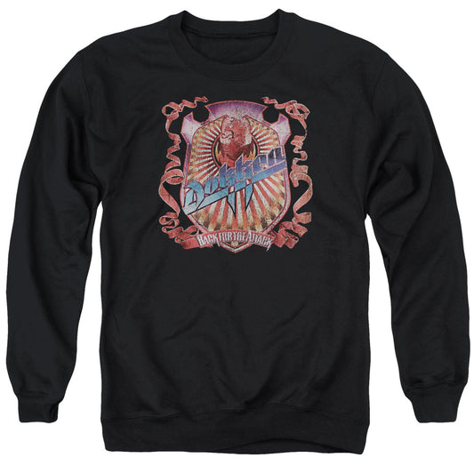 Dokken Back Attack Mens Crewneck Sweatshirt Black