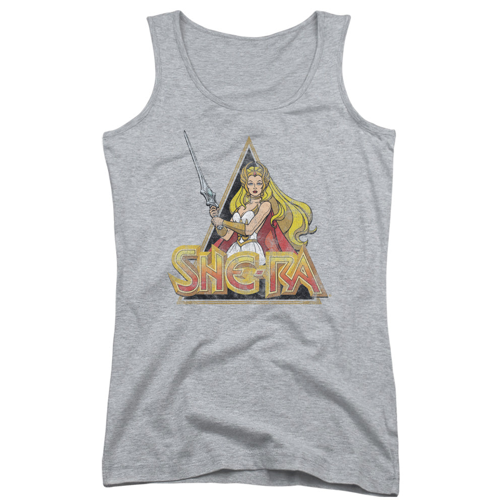 She Ra Rough Ra Womens Tank Top Shirt Athletic Heather