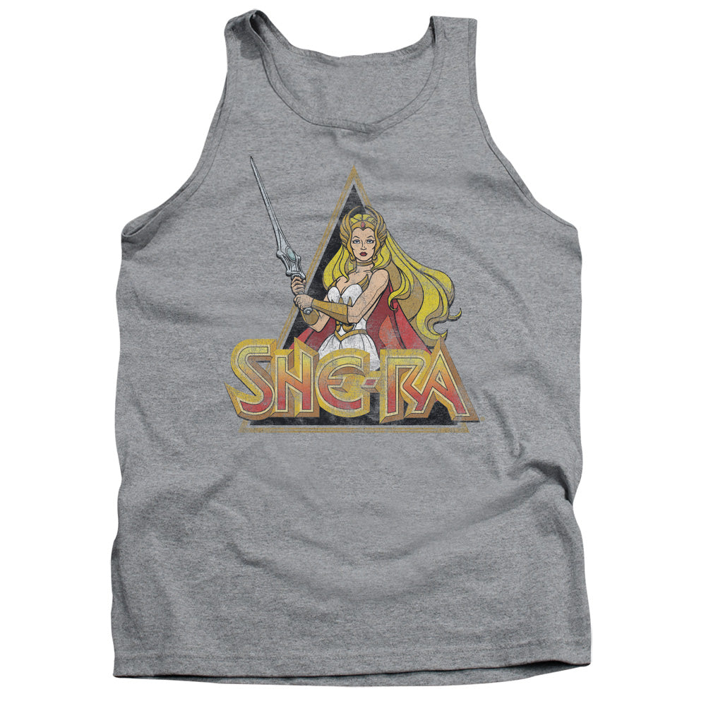 She Ra Rough Ra Mens Tank Top Shirt Athletic Heather