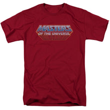 Load image into Gallery viewer, Masters of the Universe Logo Mens T Shirt Cardinal