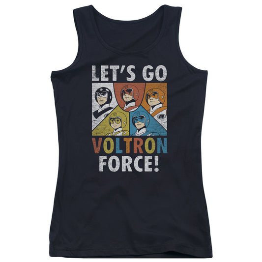 Voltron Force Womens Tank Top Shirt Black