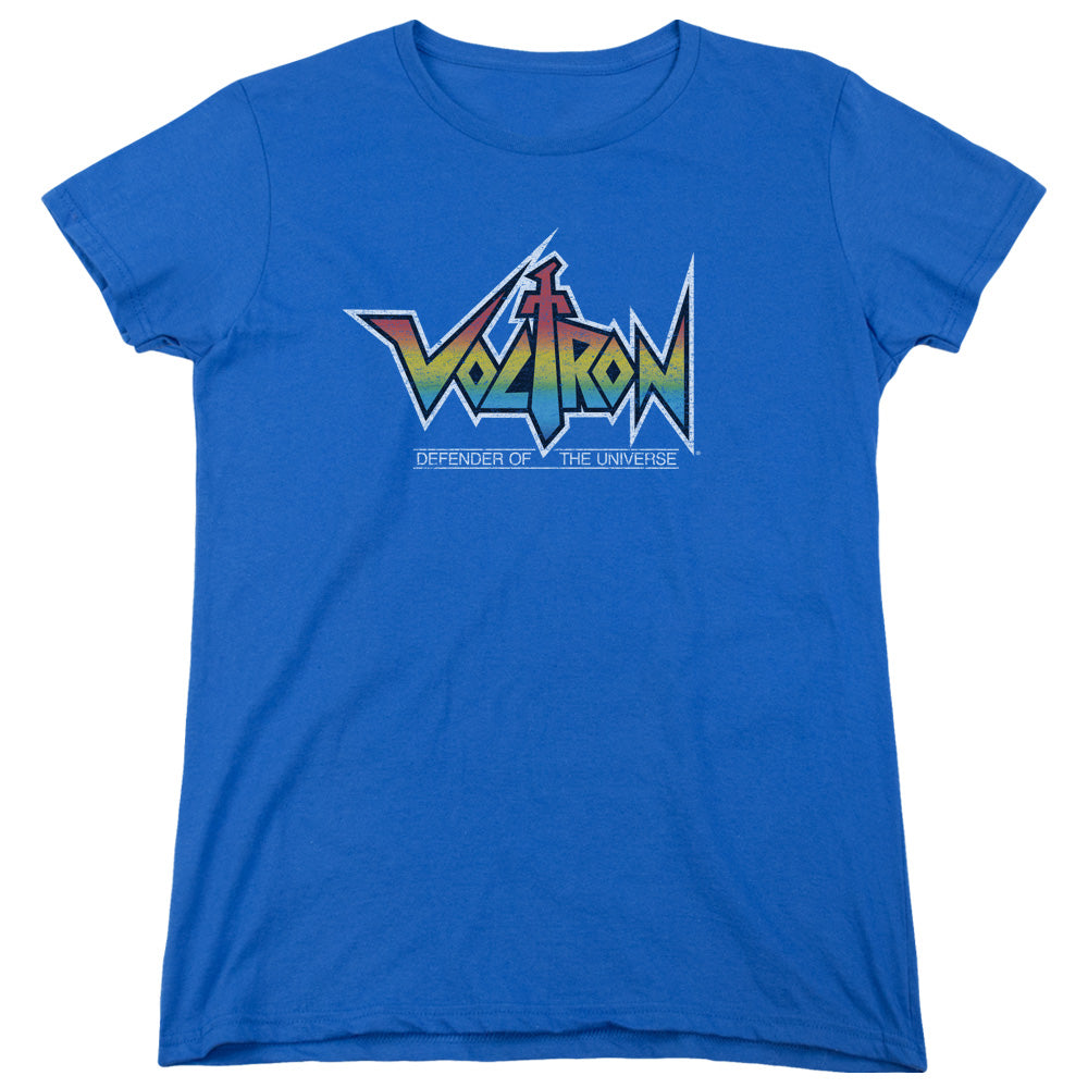 Voltron Logo Womens T Shirt Royal Blue