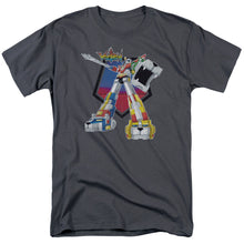 Load image into Gallery viewer, Voltron Blazing Sword Mens T Shirt Charcoal