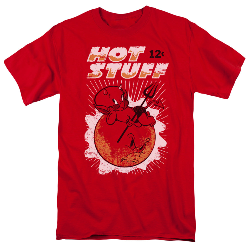 Hot Stuff on the Sun Mens T Shirt Red