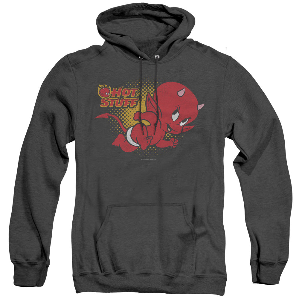 Hot Stuff Little Devil Heather Mens Hoodie Black