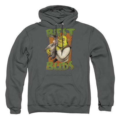 Shrek Buds Mens Hoodie Charcoal