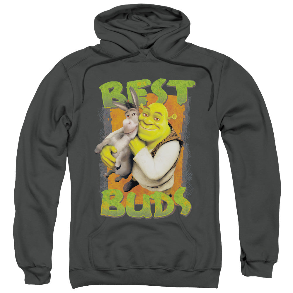 Shrek Buds Mens Hoodie Charcoal