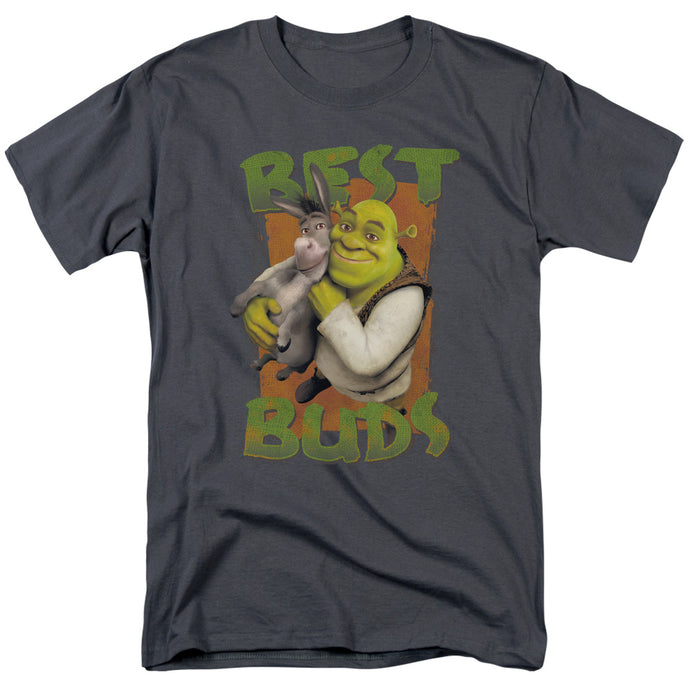 Shrek Buds Mens T Shirt Charcoal