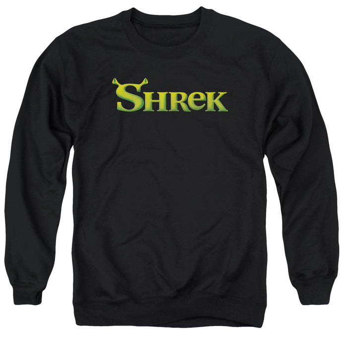 Shrek Logo Mens Crewneck Sweatshirt Black