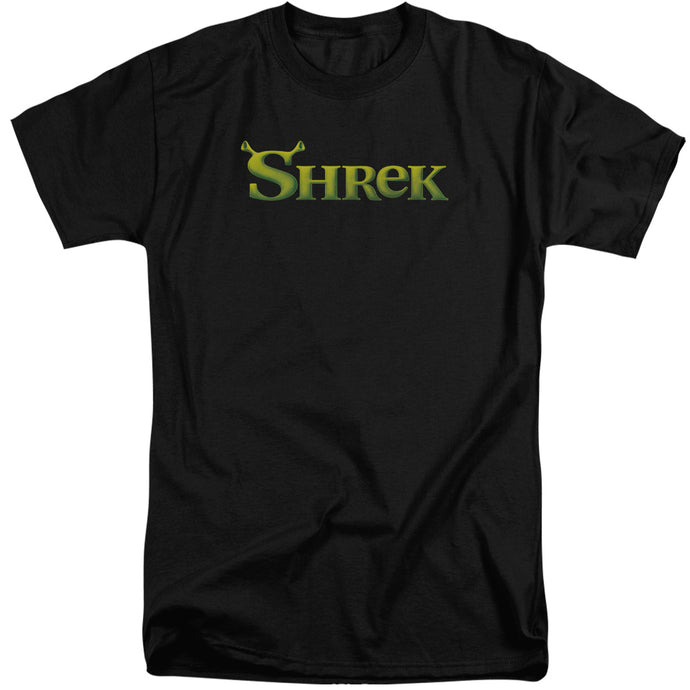 Shrek Logo Mens Tall T Shirt Black