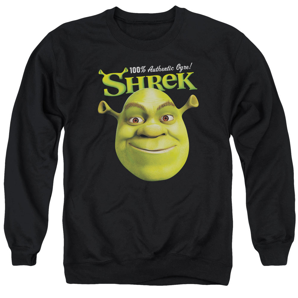 Shrek Authentic Mens Crewneck Sweatshirt Black