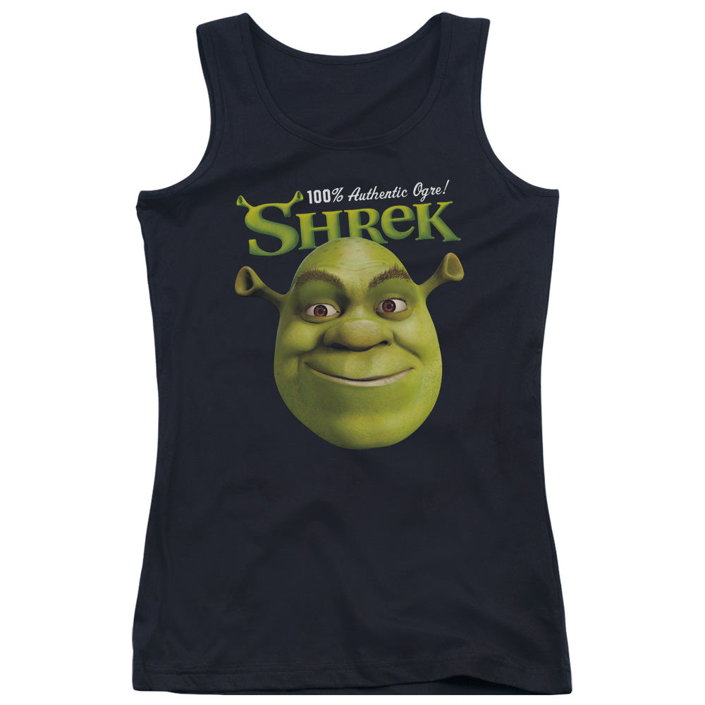 Shrek Authentic Womens Tank Top Shirt Black