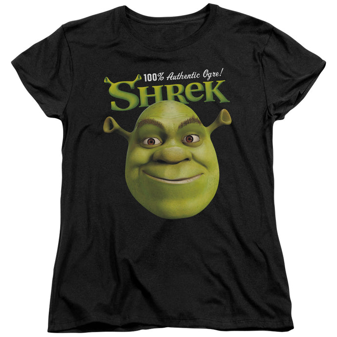 Shrek Authentic Womens T Shirt Black