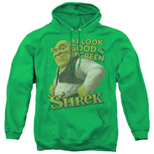 Load image into Gallery viewer, Shrek Looking Good Mens Hoodie Kelly Green