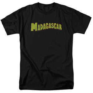 Madagascar Logo Mens T Shirt Black