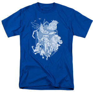 Rise of the Guardians Coming for You Mens T Shirt Royal Blue