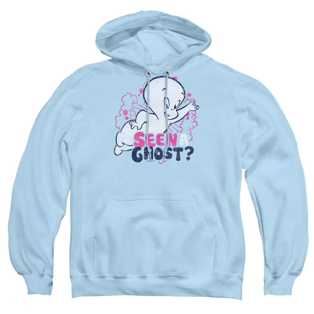 Casper Seen A Ghost Mens Hoodie Light Blue