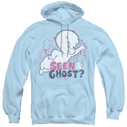 Casper Seen a Ghost Mens Hoodie Light Blue