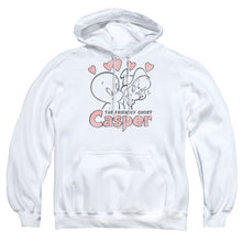 Load image into Gallery viewer, Casper Hearts Mens Hoodie White