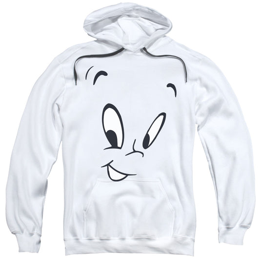 Casper Face Mens Hoodie White