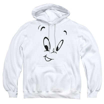 Casper Face Mens Hoodie White