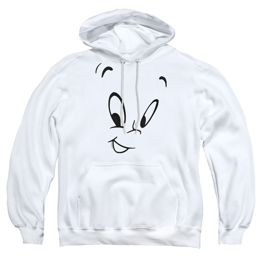 Casper Face Mens Hoodie White